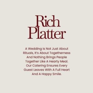 Rich platter